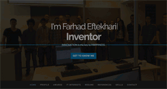 Desktop Screenshot of farhade.com